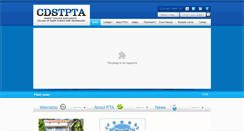 Desktop Screenshot of cdstpta.com