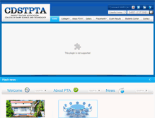 Tablet Screenshot of cdstpta.com